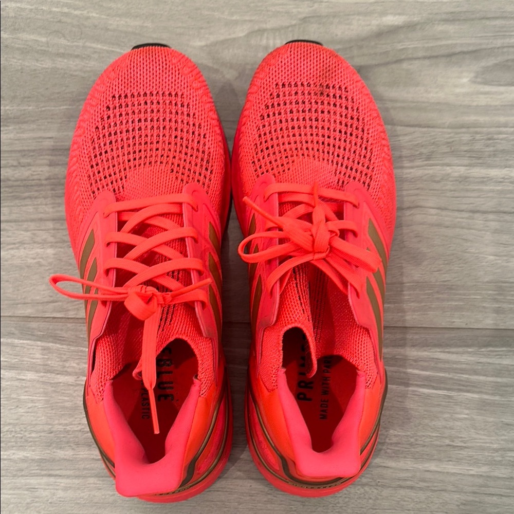 Adidas Red Running Shoes